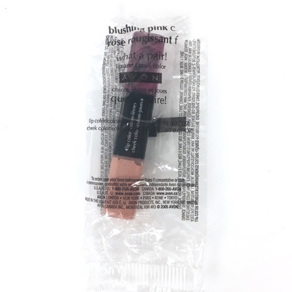 AVON Ultra Color Rich Mousse Lipstick Mauve D100 & What a Pair Lip & Cheek Pink - Picture 5 of 8